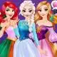 Princesses Rainbow Dresses